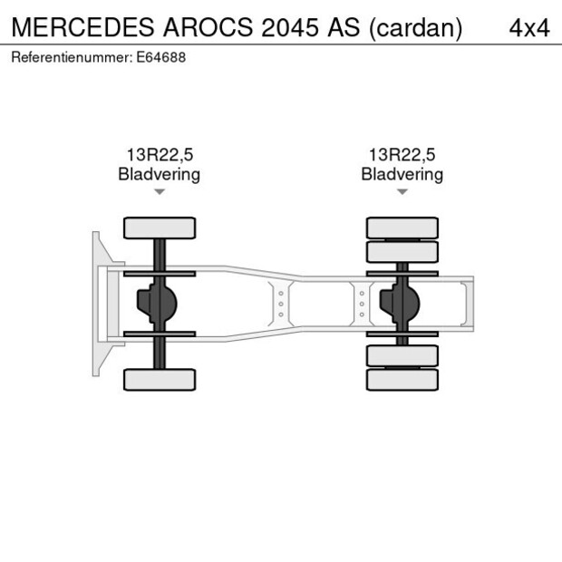 2019 Mercedes-Benz Arocs 2045-42911804