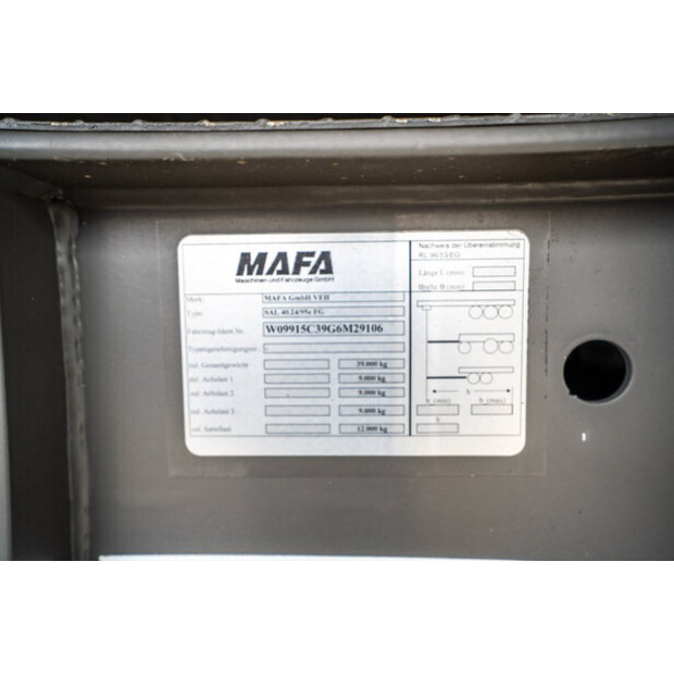 2016 Mafa SAL 40.24/95e-42911939