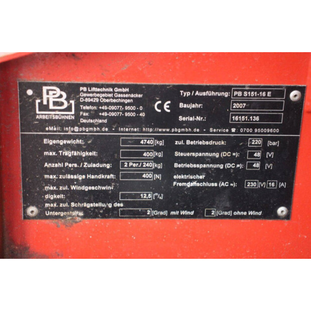 2007 PB S151-16E-42914042