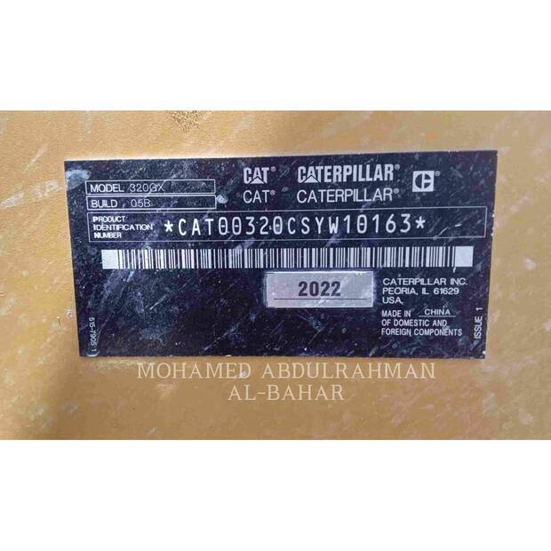 2022 كاتربيلر 320-05GX-42914168