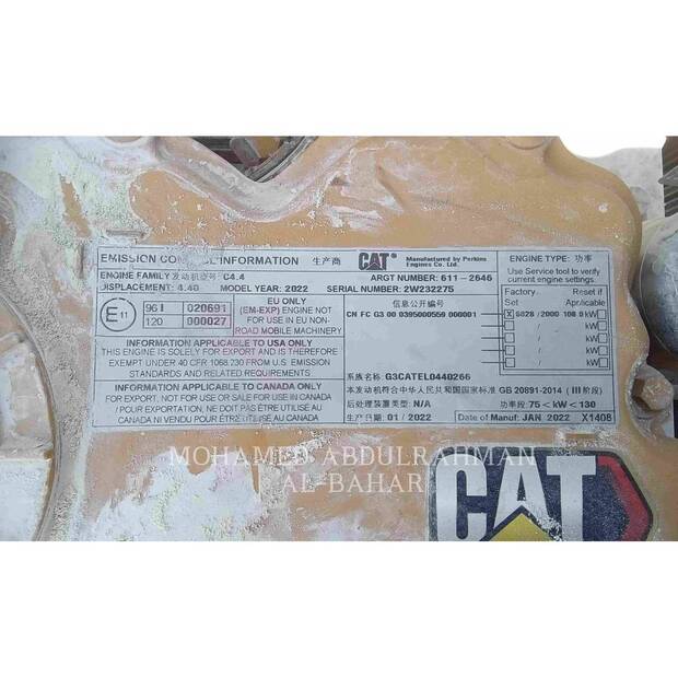 2022 كاتربيلر 320-05GX-42914170