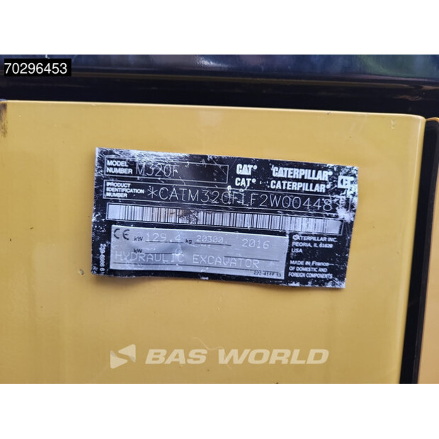 2016 Caterpillar M320F-42937636