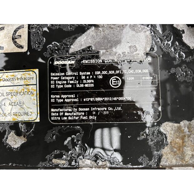 2020 دووسان DX235LCR-5-42944722