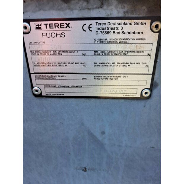 2011 FUCHS MHL350E-42956214