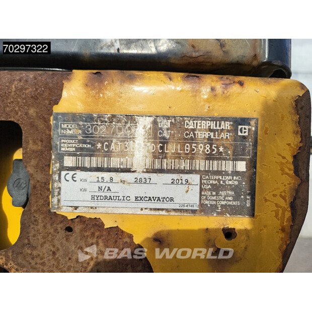 2019 كاتربيلر 302.7DCR-42956253