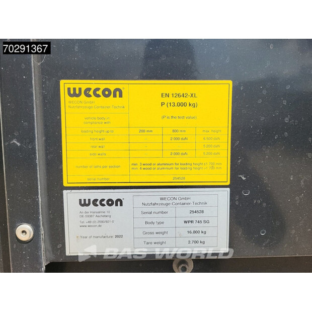 2022 WECON WPR 745 SG-42973001