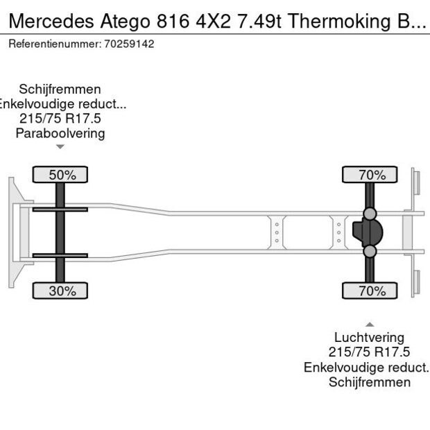 2022 Mercedes-Benz ATEGO 816-42973049