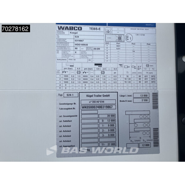 2025 Kögel S24-1-42973080