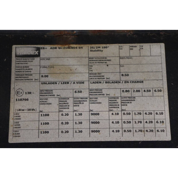 2015 Krone SD-42976438