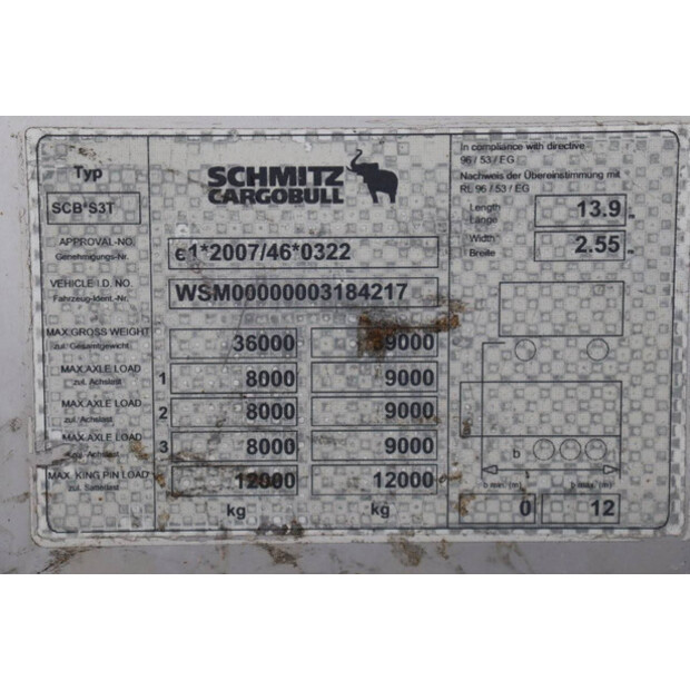 2013 Schmitz Cargobull SCB*S3T-42976740