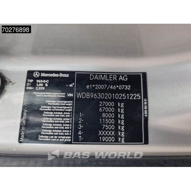2018 Mercedes-Benz Antos 2746-42978795