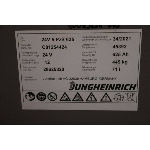 2021 Jungheinrich EFG 110-42988533