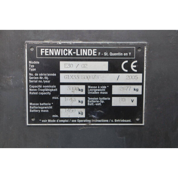 2005 Linde E30/02-42988899