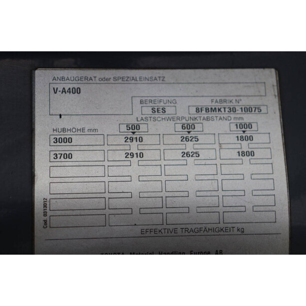 2013 Toyota 8FBMKT30-42989080