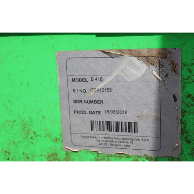 2018 Cesab B418-42989481