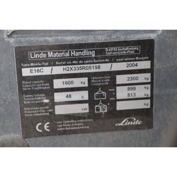 2004 Linde E16C-42990293