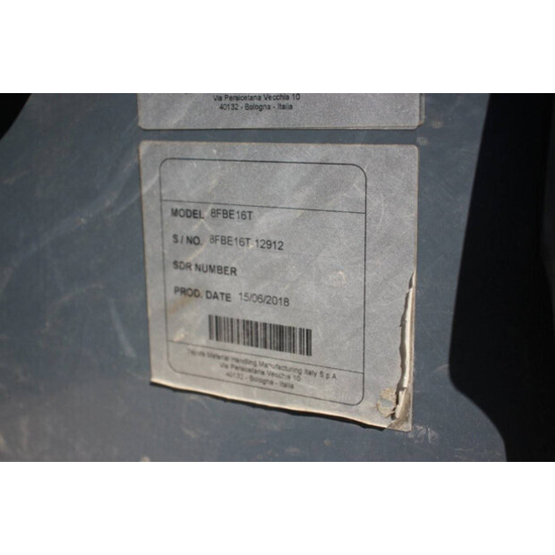 2018 تويوتا 8FBE16T-42990323