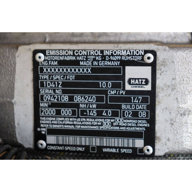 2008 GORMAN RUPP S75/1D41Z-42990973