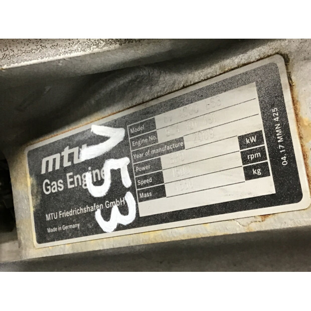 8 V4000 L63 Gas For Parts-43007273