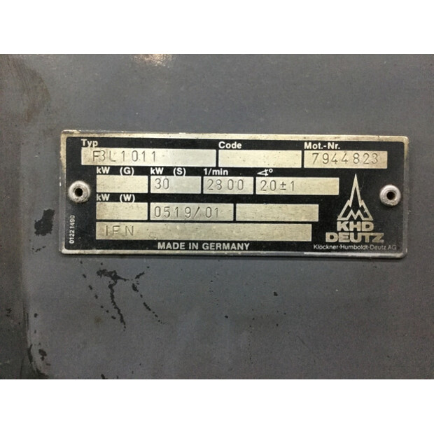 DEUTZ F3L1011 USED-43007422