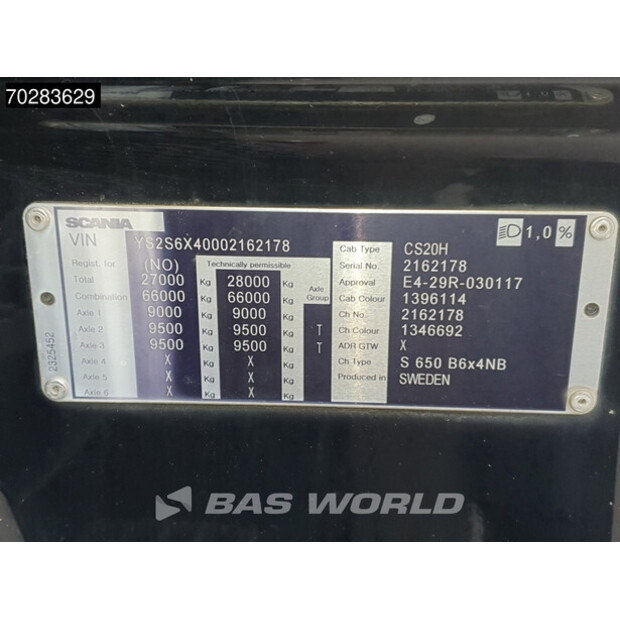 2019 Scania S650-43007432