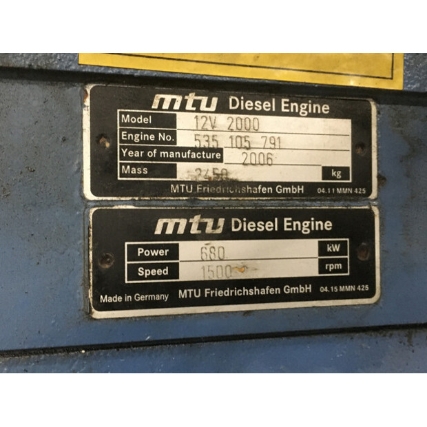 MTU 12V2000 USED-43007530