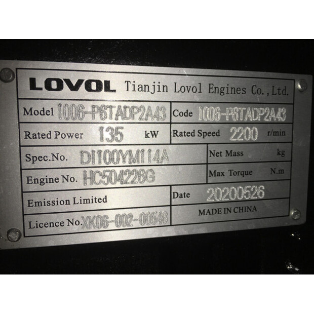 LOVOL 1006-P6TADP2A43 NEW-43007976