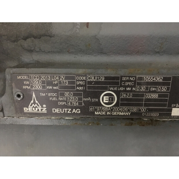 DEUTZ TCD2013L04 2V USED-43008463