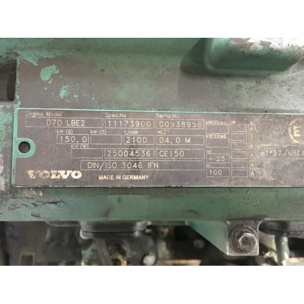 VOLVO D7D LBE2 USED-43009139
