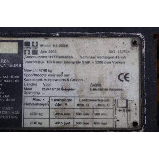 2003 هايستر H3.00XM-43009425