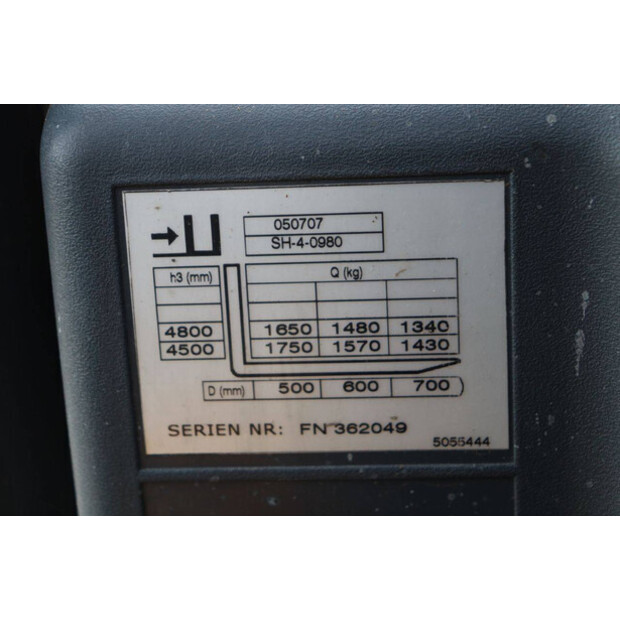 2007 Jungheinrich EFG 318-43009634