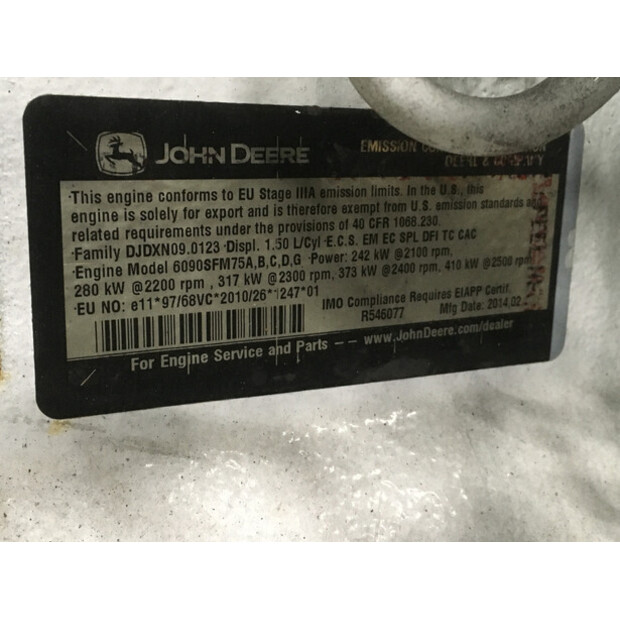 JOHN DEERE 6090SFM75 USED-43009966