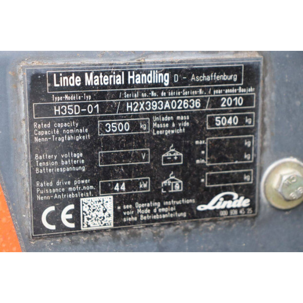 2010 Linde H35D-01-43010239