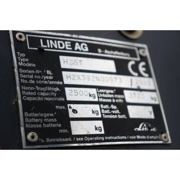 2002 Linde H25T-43010351