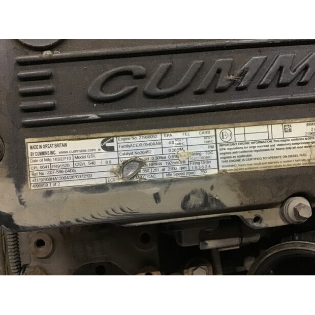 CUMMINS QSL9 CPL8641 USED-43010447