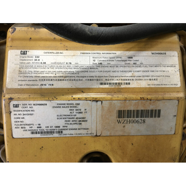CATERPILLAR C32 WZH-3413157 USED-43010618