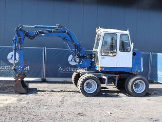 Image for WHEELED EXCAVATORS 1989 Atlas 1004