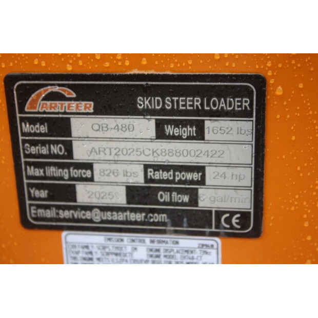 2025 ARTEER QB-480-43011082