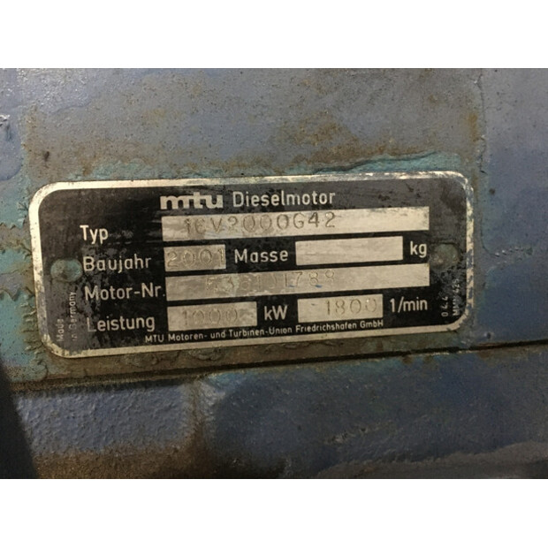 MTU 16V2000G42 USED-43012218