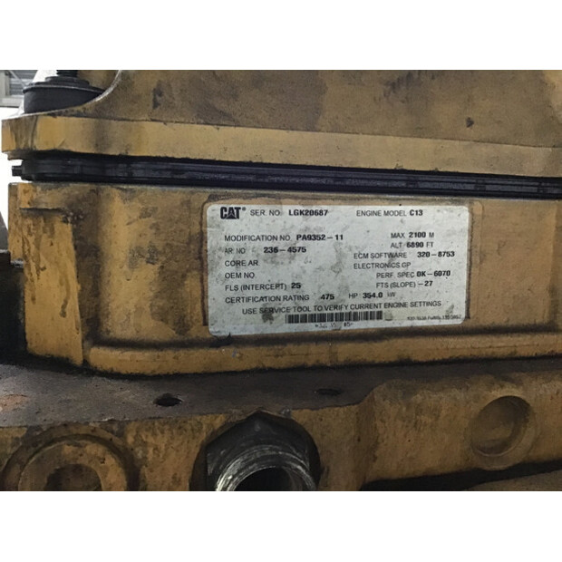 CATERPILLAR C13 LGK-2364575 USED-43012304