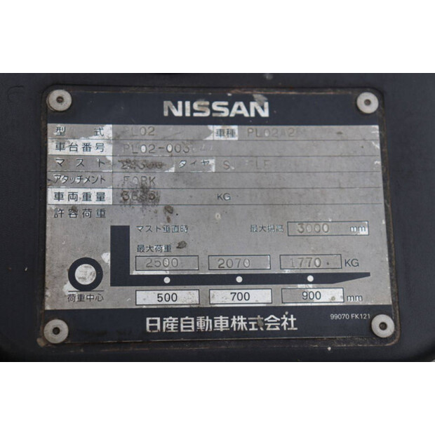 NISSAN PL02-43012438