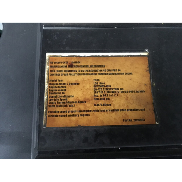 VOLVO D9A2C D9-425 USED-43012554