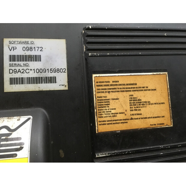 VOLVO D9A2C D9-425 USED-43012563