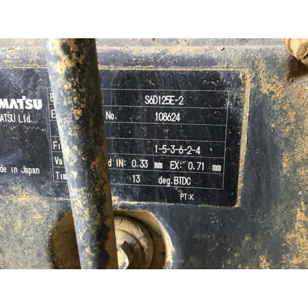 KOMATSU S6D125E-2 USED-43012720