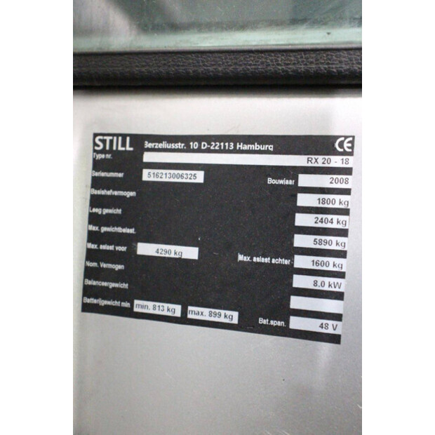 2008 Still RX20-18-43012777