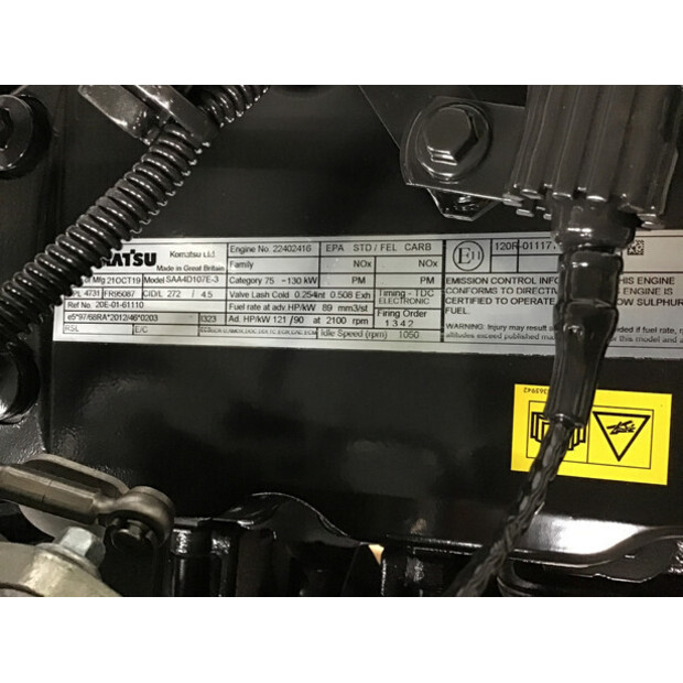 KOMATSU SAA4D107E-3 CPL4731 NEW-43013414