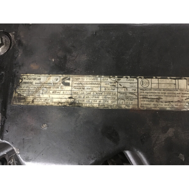 CUMMINS QSB6.7 CPL8610 USED-43013845