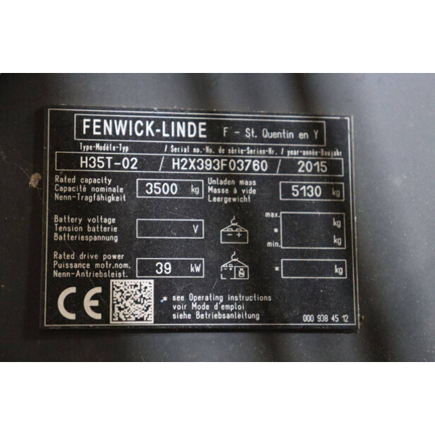 2015 Fenwick H35T-02-43029557