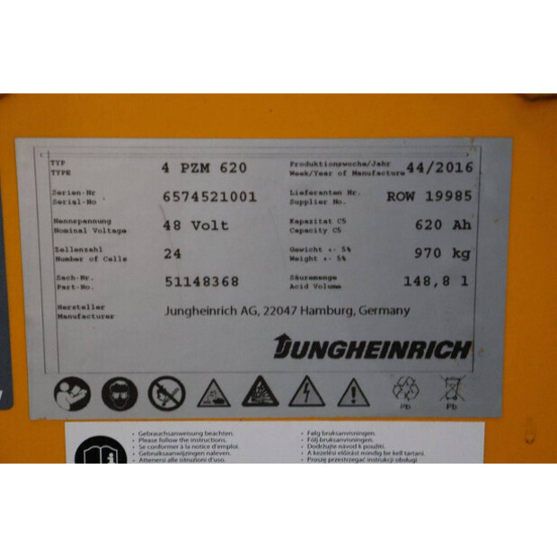 2016 Jungheinrich ETV 216-43030526