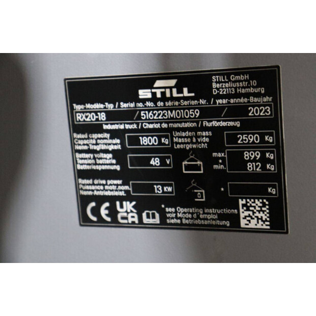 2023 Still RX20-18-43045130